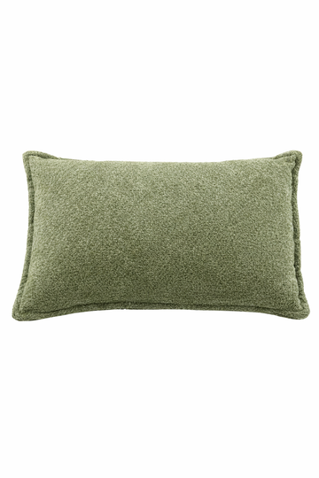 W333 Long lumber green pillow