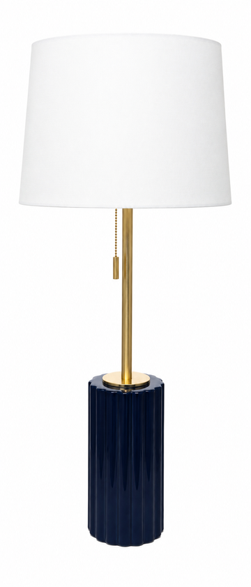 Blue lamp bedroom 2