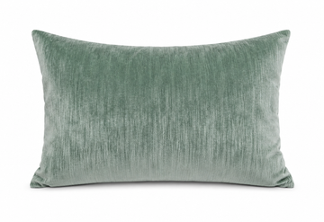 Green lumbar pillow