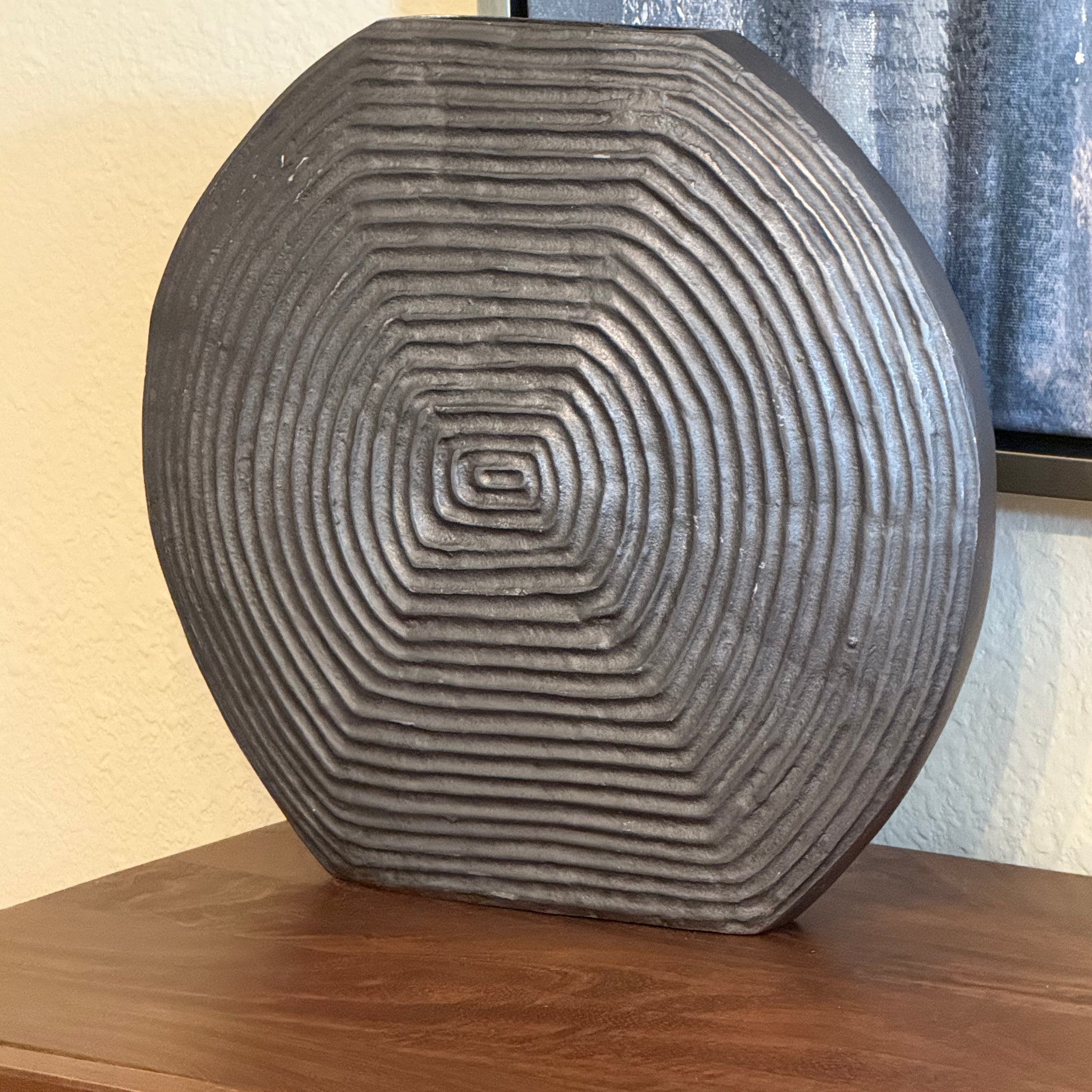 M261 Black Circle Vase