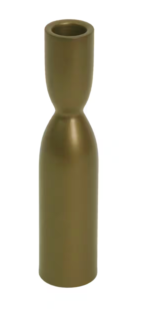 O108 Gold Candle Holder Large