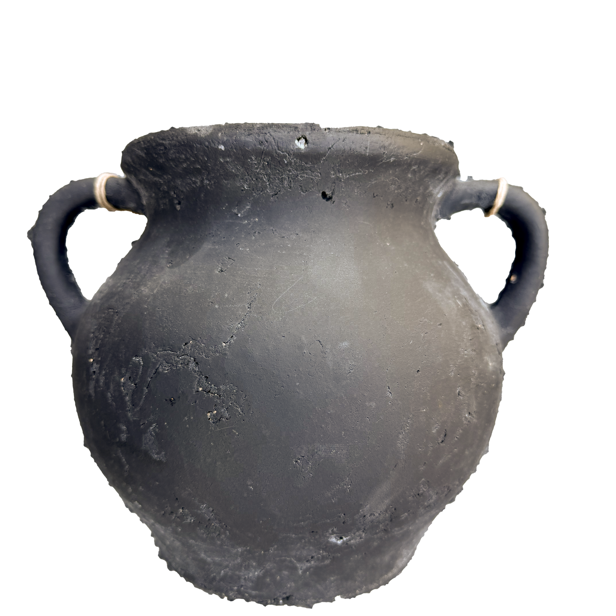 J142 Black Vase